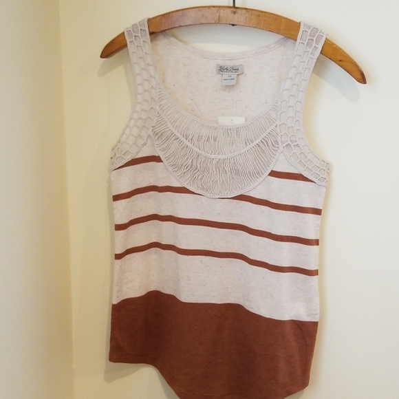 Lucky Brand Tops - NWT Lucky Brand gorgeous detailed tank